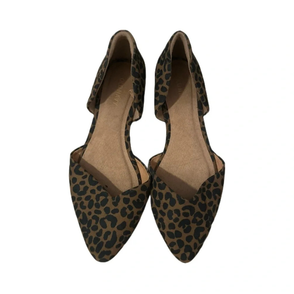 Old Navy Cheetah Print Flats Size 7